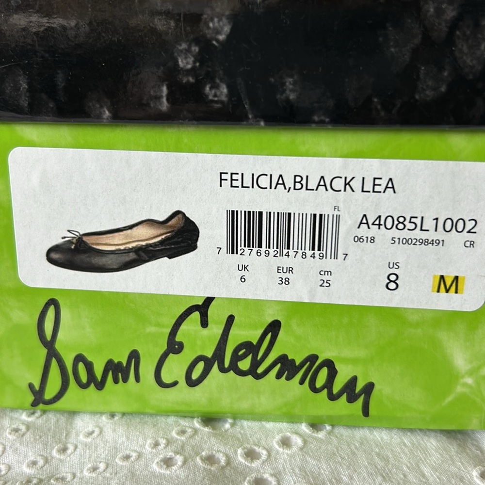 Sam Edelman Felicia Size 8 Black - Picture 7 of 7